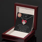 For The Best Fire Wife In The World - Love Knot Necklace