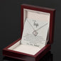 To My Wife - Forever And Always - Love Knot Necklace
