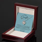 To My Daughter - If Fate Whispers - Love Knot Necklace