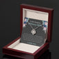 To My Gorgeous Military Wife - Love Knot Necklace