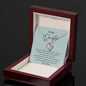 To My Daughter - Always Remember - Love Knot Necklace