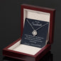 To My Soulmate - I May Not Be - Love Knot Necklace