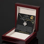 To My Daughter - Never Forget - Love Knot Necklace