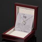 To My Wife - Forever And Always - Love Knot Necklace