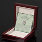 To My Beautiful Military Wife - Love You - Love Knot Necklace