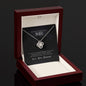 To My Gorgeous Wife - If I Had To Choose - Love Knot Necklace