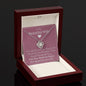 To My Beautiful Wife - If I Could Give You - Love Knot Necklace