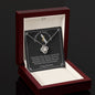 She Believed She Could - Love Knot Necklace