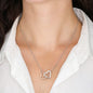 Thank You For Being My Unbiological Sister - Interlocking Hearts Necklace