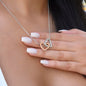 Sister In Law Definition - Chance Made You - Interlocking Hearts Necklace