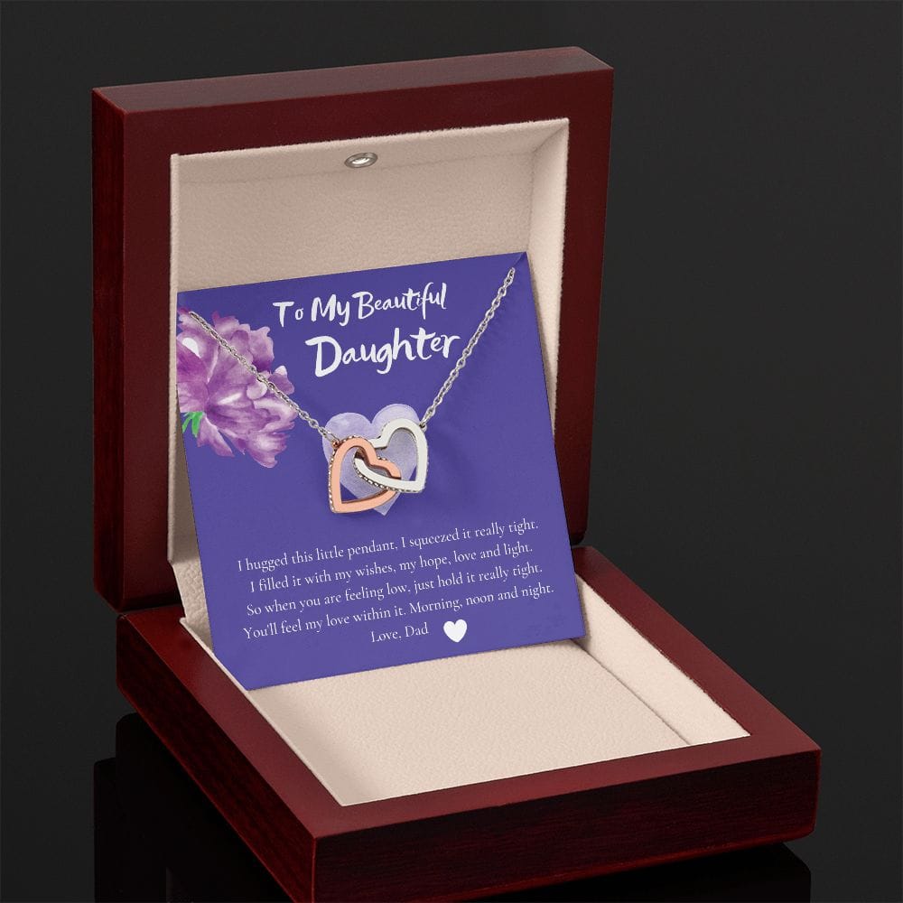 To My Beautiful Daughter Purple Heart