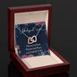Unbiological Sister - Naomi Had Ruth - Interlocking Hearts Necklace