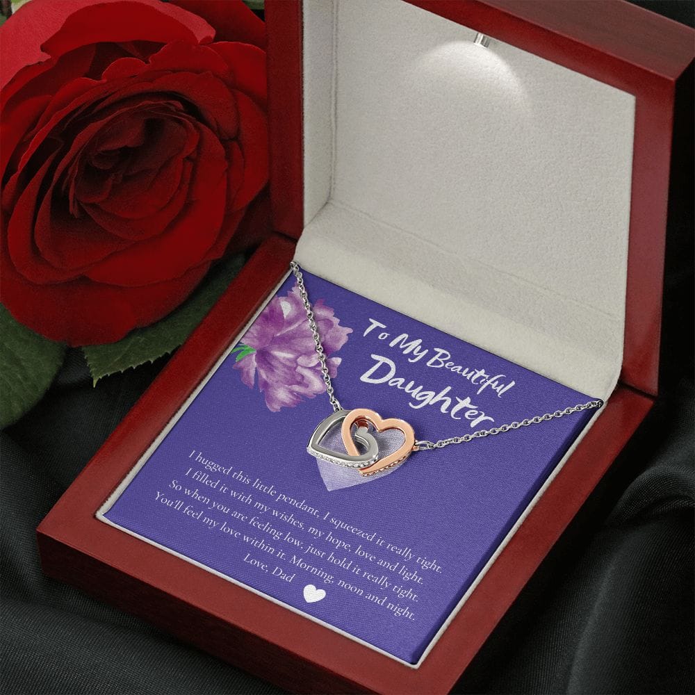 To My Beautiful Daughter Purple Heart