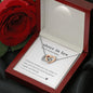 Sister In Law Definition - Chance Made You - Interlocking Hearts Necklace