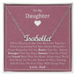 To My Daughter From Dad - If Ever There Is A Day - Personalized Name Necklace