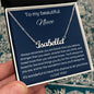 To My Beautiful Niece - Always Remember - Personalized Name Necklace