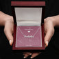 To My Daughter From Dad - If Ever There Is A Day - Personalized Name Necklace