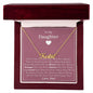 To My Daughter From Dad - If Ever There Is A Day - Personalized Name Necklace