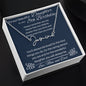 To Our Beautiful Daughter On Your 8th Birthday - Signature Style Name Necklace