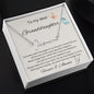 To My Dear Granddaughter - Forever & Always - Signature Style Name Necklace