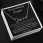 To My Amazing Daughter - When You Wear This Necklace - Signature Style Name Necklace