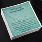 To My Beautiful Granddaughter - If You're Alone - Signature Style Name Necklace