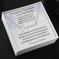 To My Beautiful Granddaughter On Your 10th Birthday - Signature Style Name Necklace