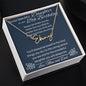 To Our Beautiful Daughter On Your 18th Birthday - Signature Style Name Necklace