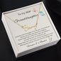 To My Dear Granddaughter - Forever & Always - Signature Style Name Necklace