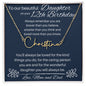 To Our Beautiful Daughter On Your 12th Birthday - Signature Style Name Necklace