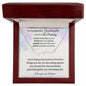 To My Beautiful Granddaughter On Your 13th Birthday - Signature Style Name Necklace