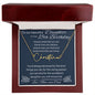 To Our Beautiful Daughter On Your 18th Birthday - Signature Style Name Necklace