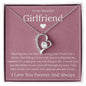 To My Girlfriend - Meeting You - Forever Love Necklace