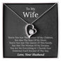 To My Wife - You're Not Just The Mother - Forever Love Necklace