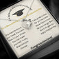 To A Beautiful Girl On Her Graduation Day - Forever Love Necklace
