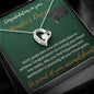 Congratulations On Your Master's Degree - Forever Love Necklace