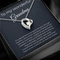 To My Wonderful Grandma - It's A Special Bound - Forever Love Necklace