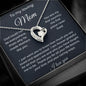 To My Loving Mom - God Could Not Be Everywhere - Forever Love Necklace
