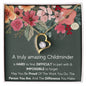 A Truly Amazing Childminder - Forever Love Necklace