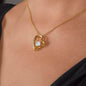 To My Soulmate - If I Had One Wish - Forever Love Necklace
