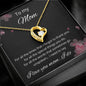 To My Mom - For All The Times - Forever Love Necklace
