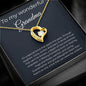 To My Wonderful Grandma - It's A Special Bound - Forever Love Necklace