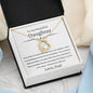 To My Beautiful Daughter - If Ever - Forever Love Necklace