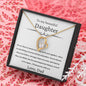 To My Beautiful Daughter - If Ever - Forever Love Necklace