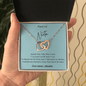 Para Mi Nieta - Interlocking Hearts Necklace