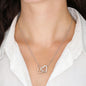 Zum 11. Geburtstag - Interlocking Hearts Necklace