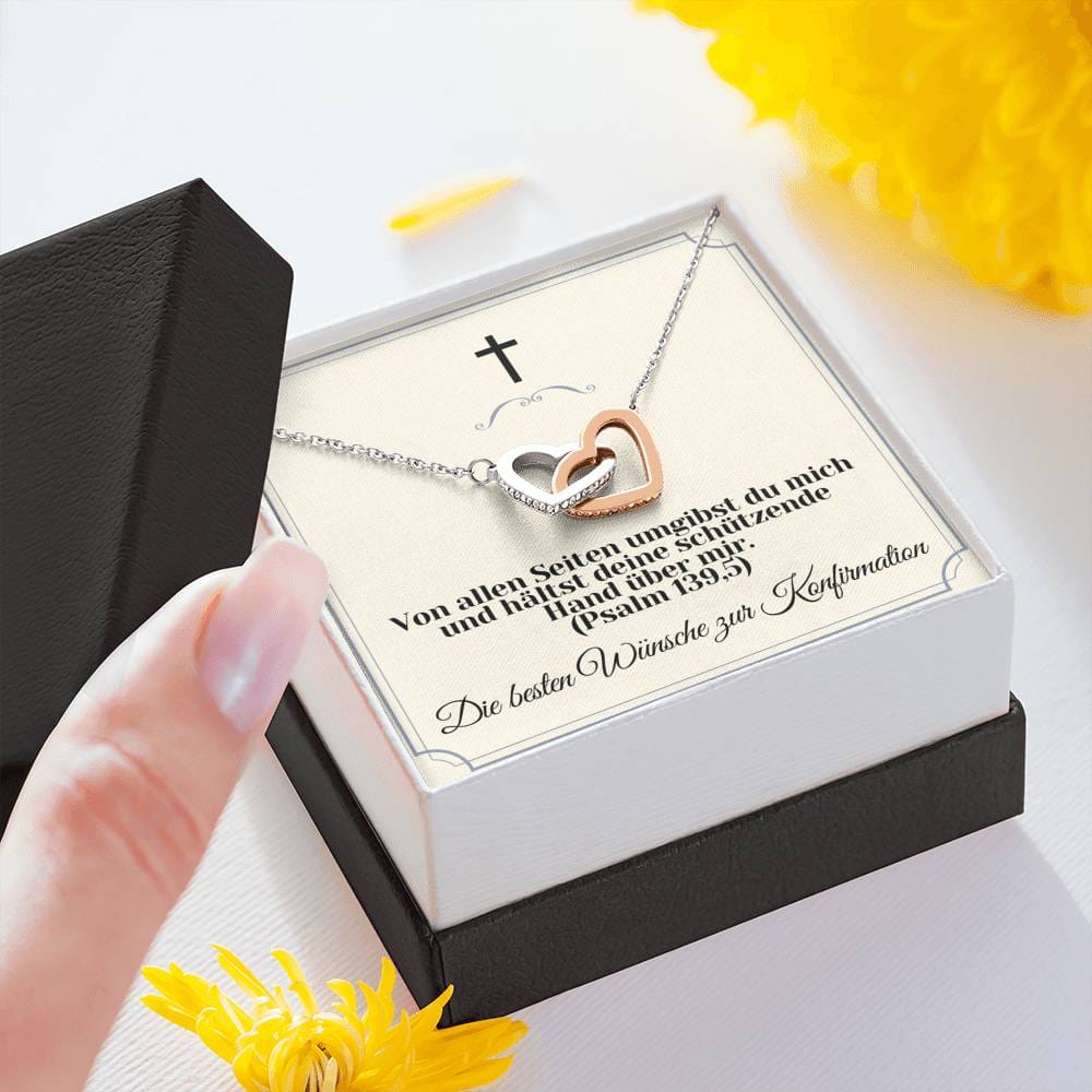 Die Besten Wünsche Zur Konfirmation - Interlocking Hearts Necklace