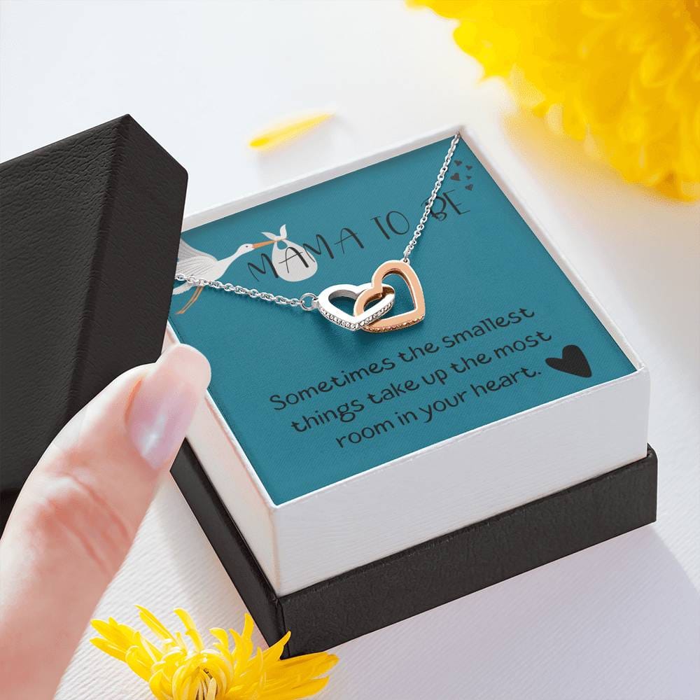 Mama To Be - Interlocking Heart Necklace