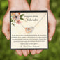 An Meine Kleine Schwester Von Schwester - Denke Immer Daran - Interlocking Hearts Necklace