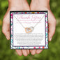 Thank You To Our Amazing Childminder - Interlocking Hearts Necklace